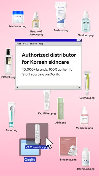 Authorised distributor for beauty brands