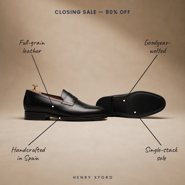80% Off Leather Shoes