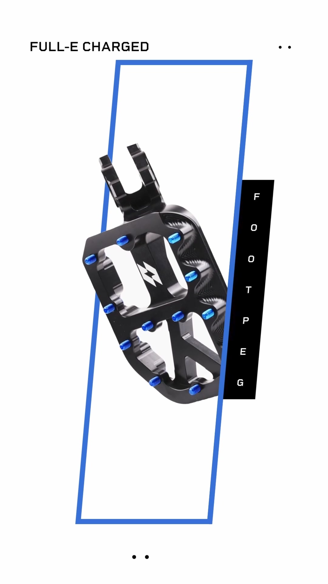 Upgrade Your Surron/Talaria with Full-E Charged Foot Pegs!
