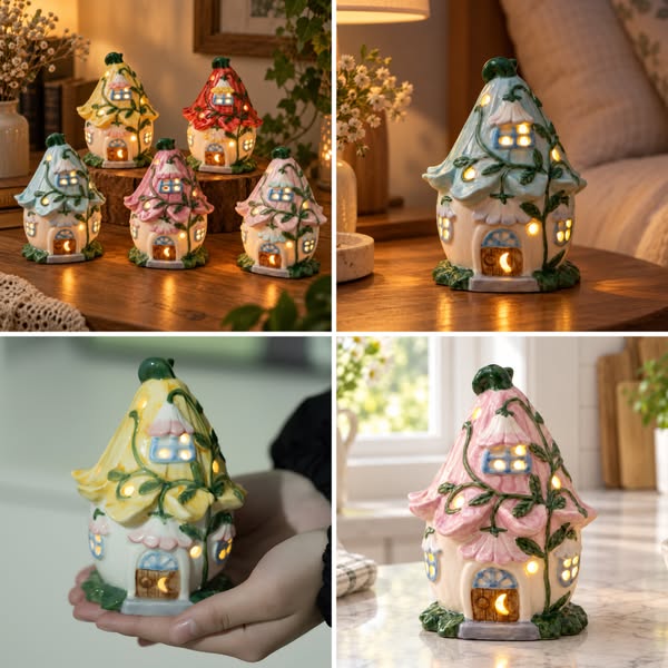 Fairy Cottage Desk Light