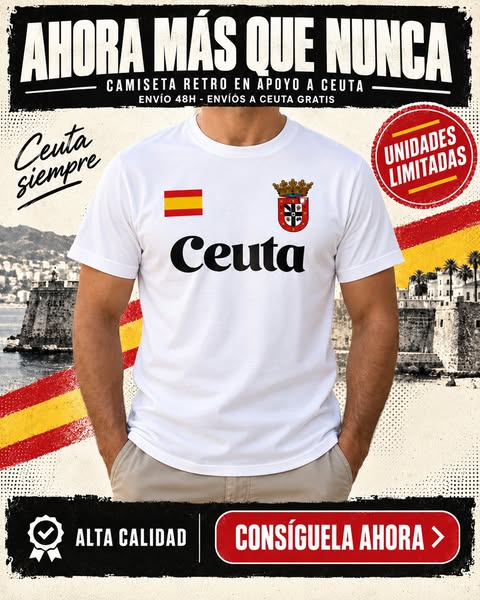 Ya disponible: Camiseta Ceuta