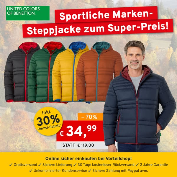 Benetton Steppjacke