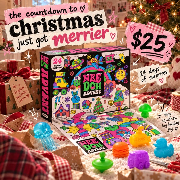 Needoh Christmas Advent Calendar 2026