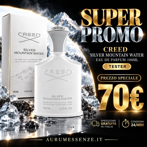Creed Silver Mountain Water Eau de Parfum 100ml (Tester)