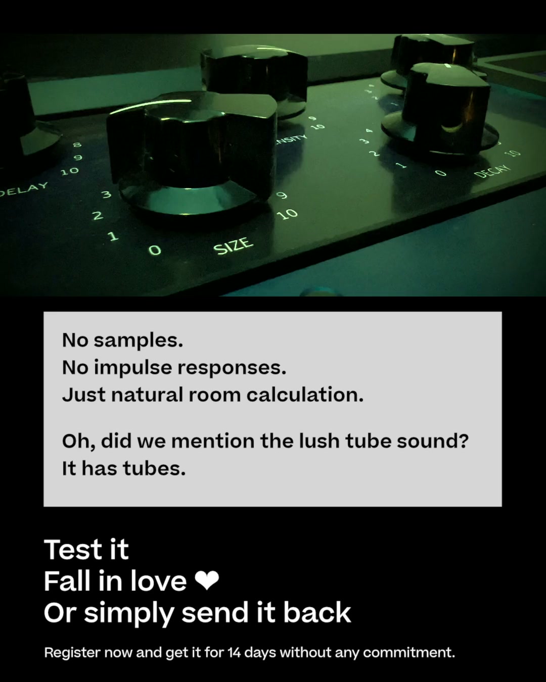 Raumzeitmaschine Tube Reverb