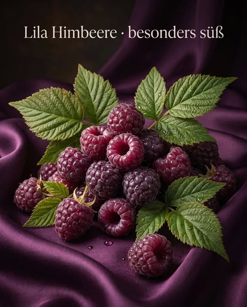 Lila Himbeeren für deinen Garten
