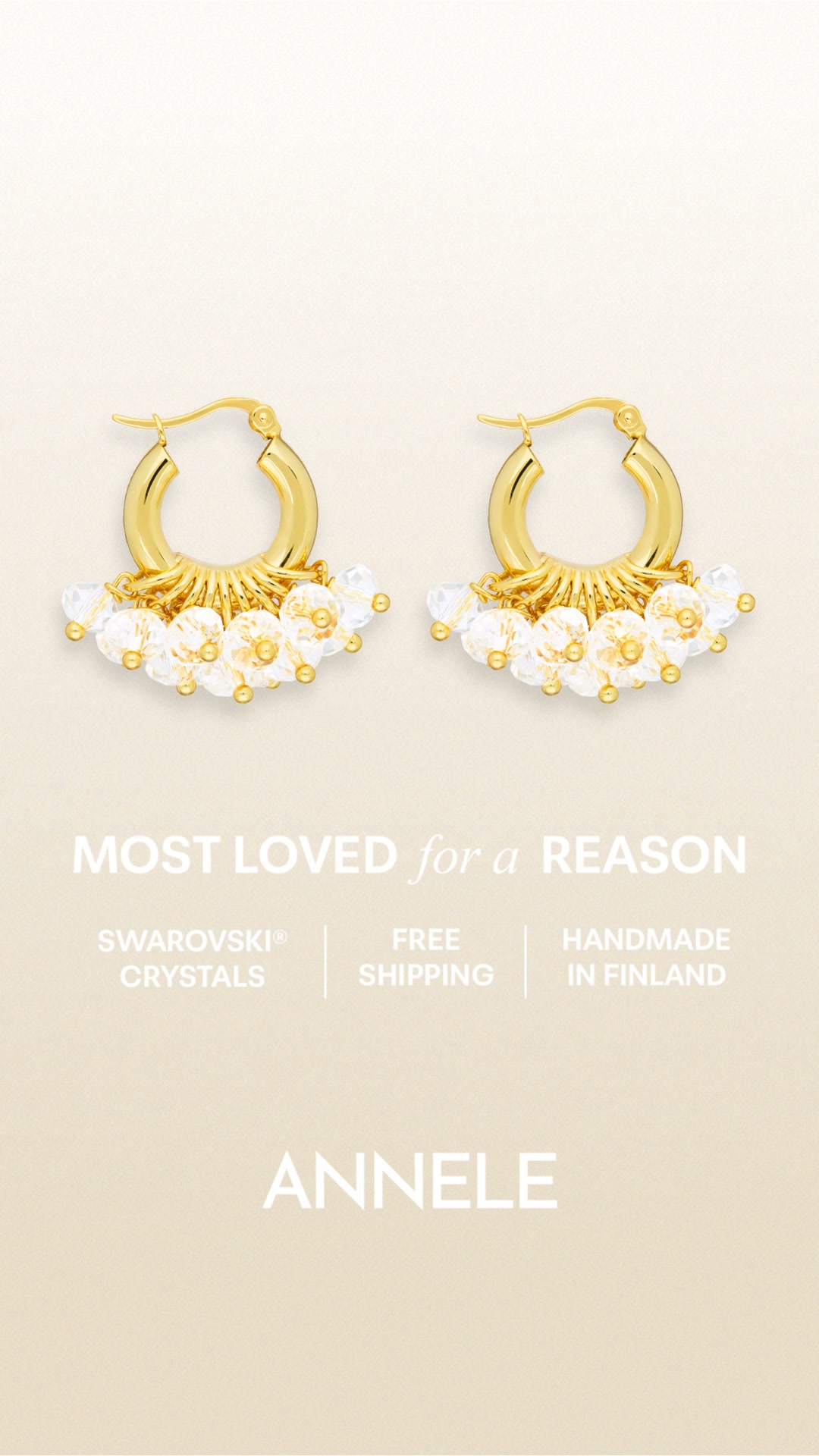 Our bestselling Wavy hoops.