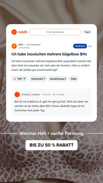 Endlich ein BH, der auf Anhieb passt