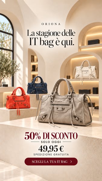 Saldi finali | 50% di sconto solo oggi