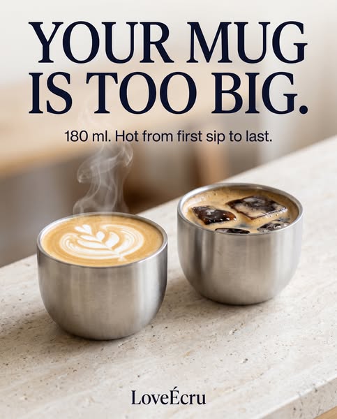 Your mug is too big