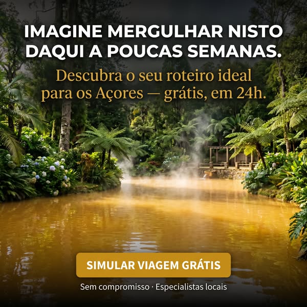 3 ideias de viagem aos Açores em 24h