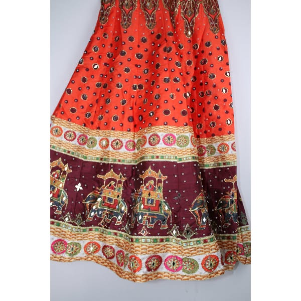 Mirror Work Lengha