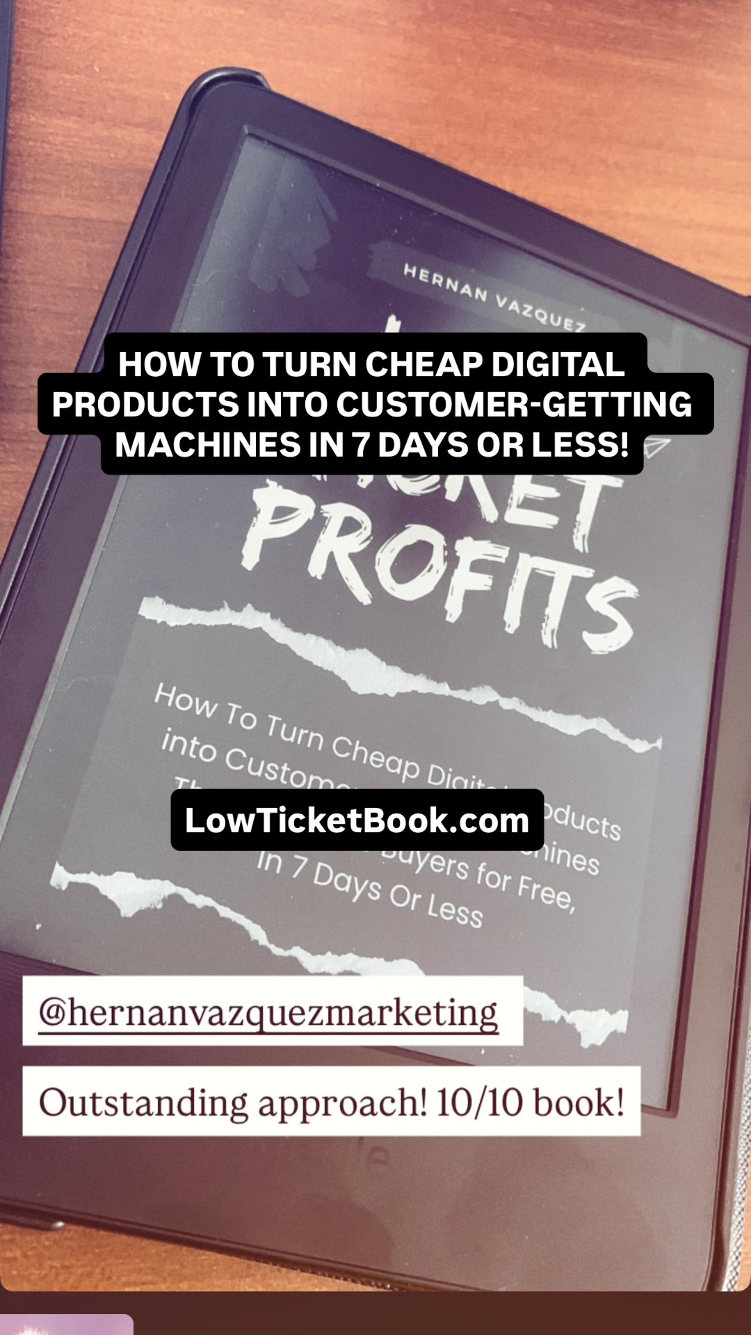 FREE BOOK - Low Ticket Profits