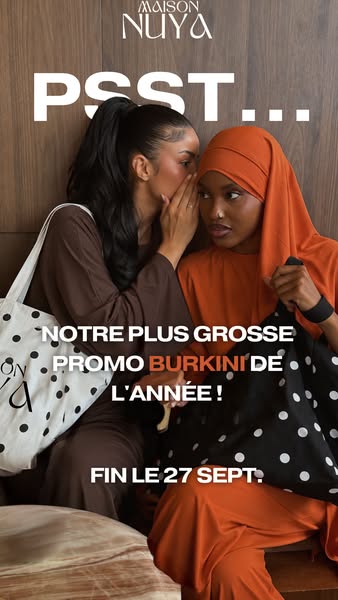 Voile offert • Livraison Offerte • Stock limité