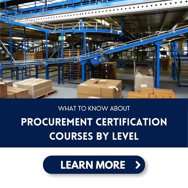 What To Know About Procurement Certification Courses By Level