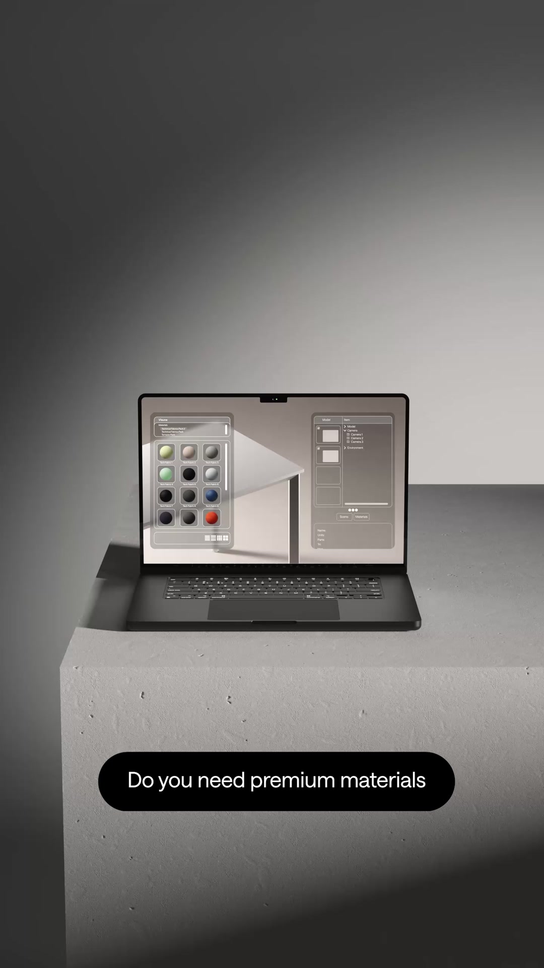 Professional 3D resources for KeyShot and Blender