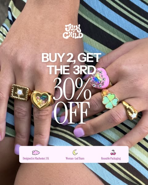 Buy 2, Get 3rd 30% Off