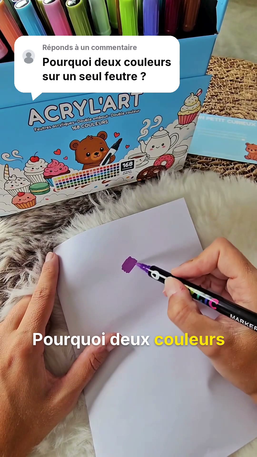 Pourquoi deux couleurs ?