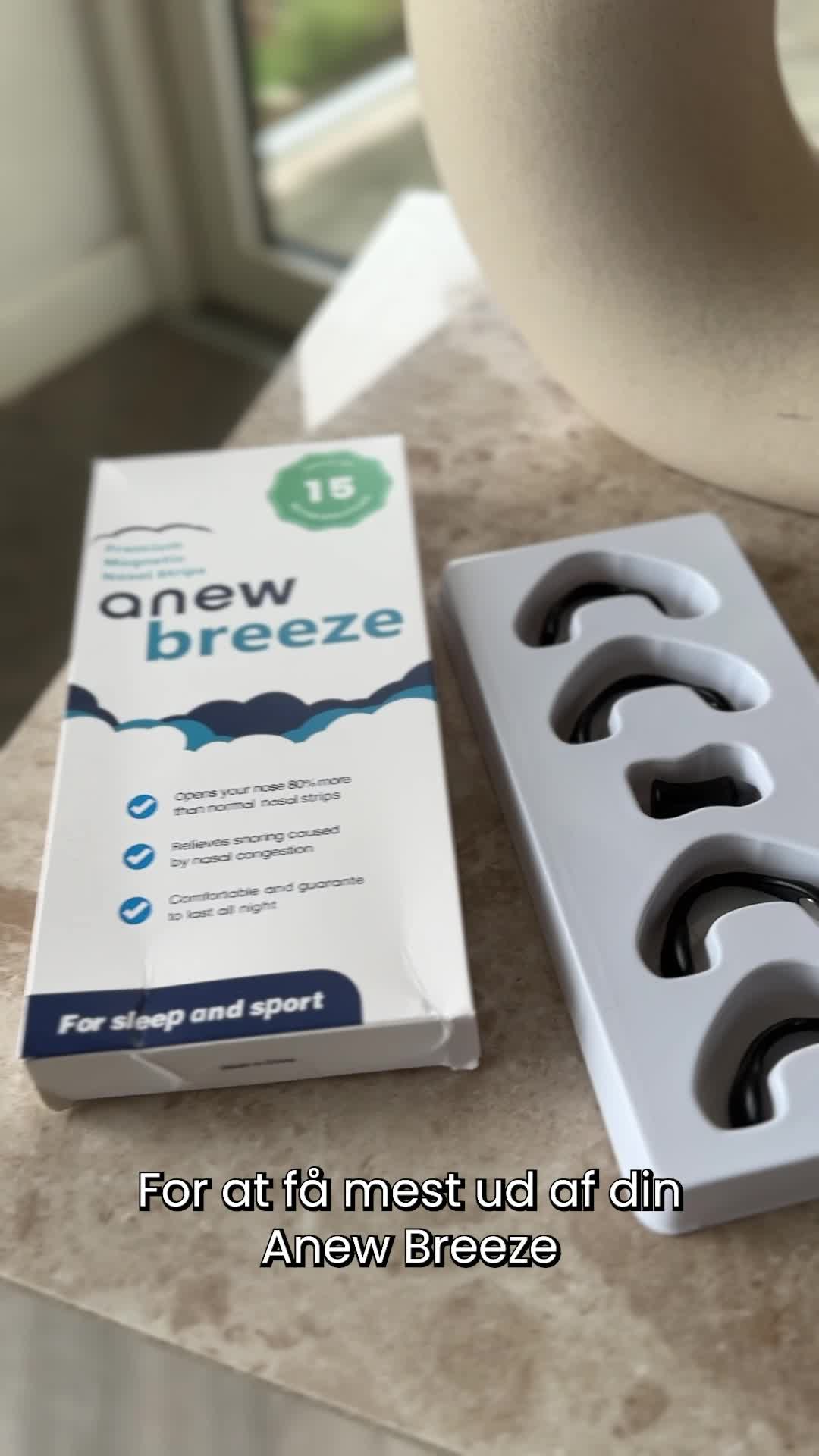 Anew Breeze til danskere, der vil sove bedre