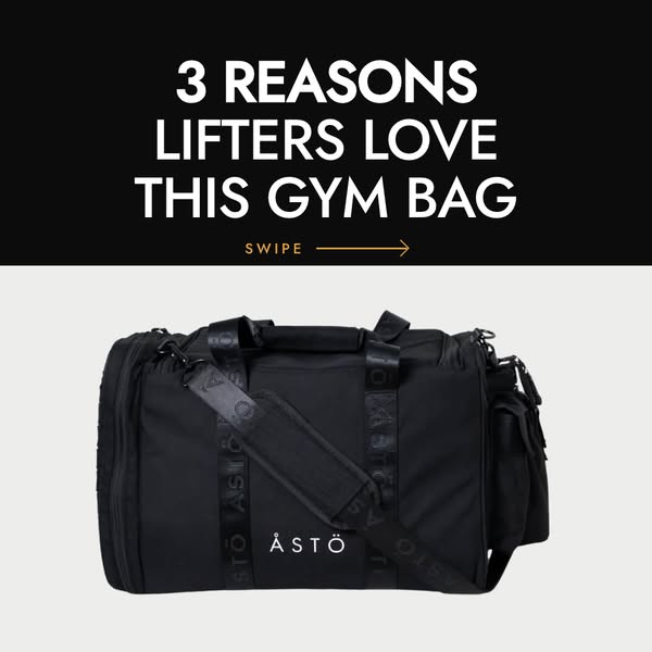 The gym bag that makes sense
