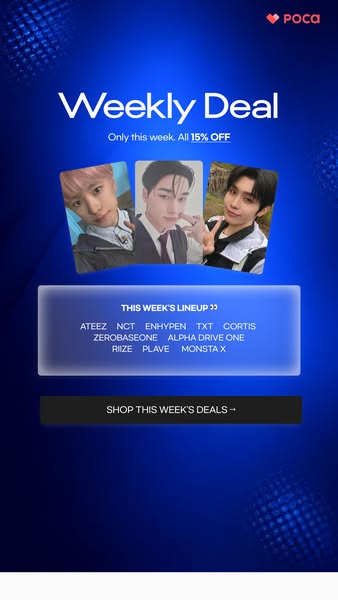 THIS WEEK ONLY — 15% OFF