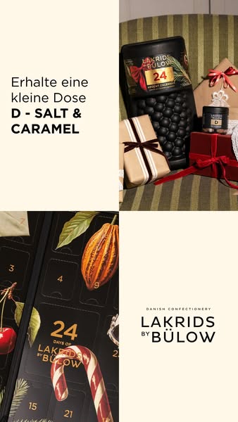 Erhalte eine kleine Dose D - SALT & CARAMEL