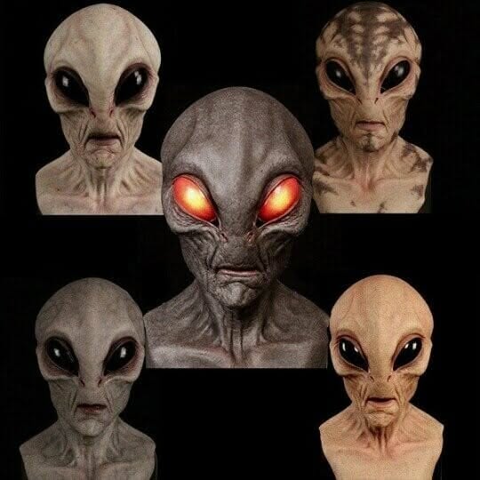 Alien Funny Mask【 BUY 2 FREE SHIPPING】 - GRAY