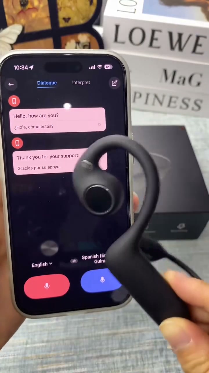 LAST DAY 49% OFF – 8MP Smart Camera Open-Ear Headset – POV Video, Calls & AI Assistance