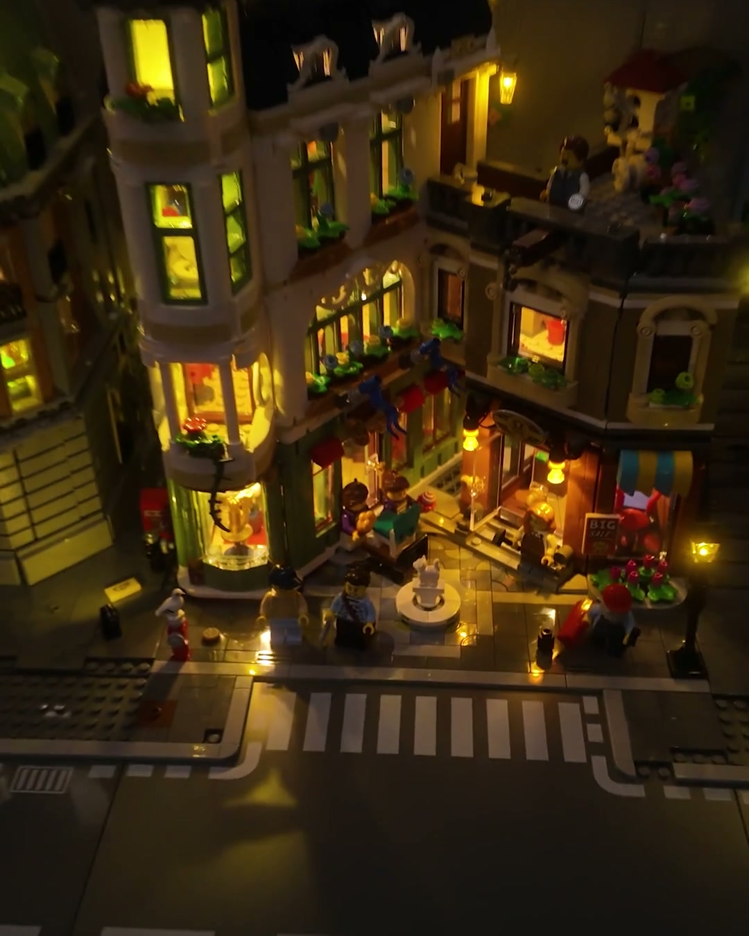 Light Kit for LEGO® Shopping Street