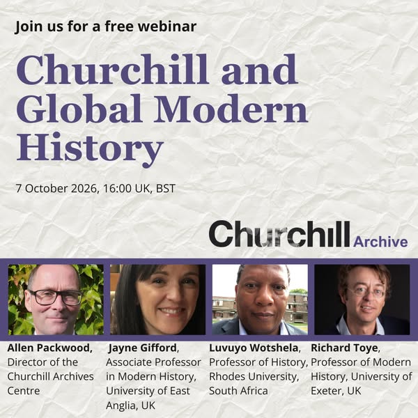 Churchill and Global Modern History: Free Webinar