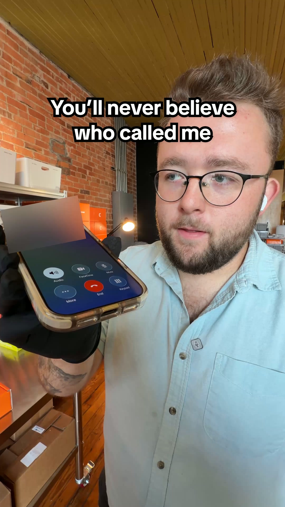 He called a stranger and shipped him sweat protection anyway
