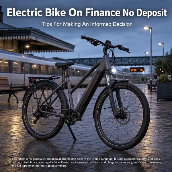 Electric Bike On Finance No Deposit