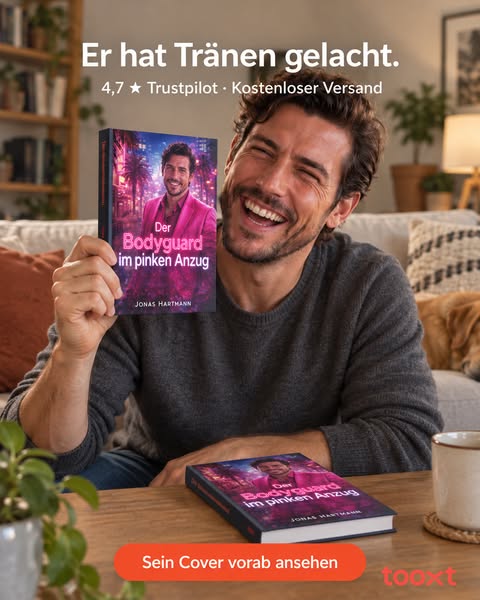 Seine Macken, 180 Seiten Satire, die er liest