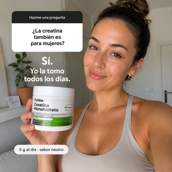 Descubre la creatina FullGas