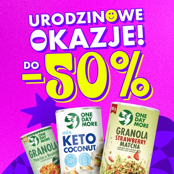 Urodzinowe okazje do -50%!
