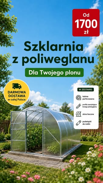 Wyprzedaż Magazynu Szklarni