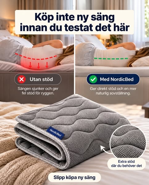 Grop i bäddmadrassen?