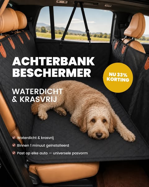 Nooit meer een vieze achterbank