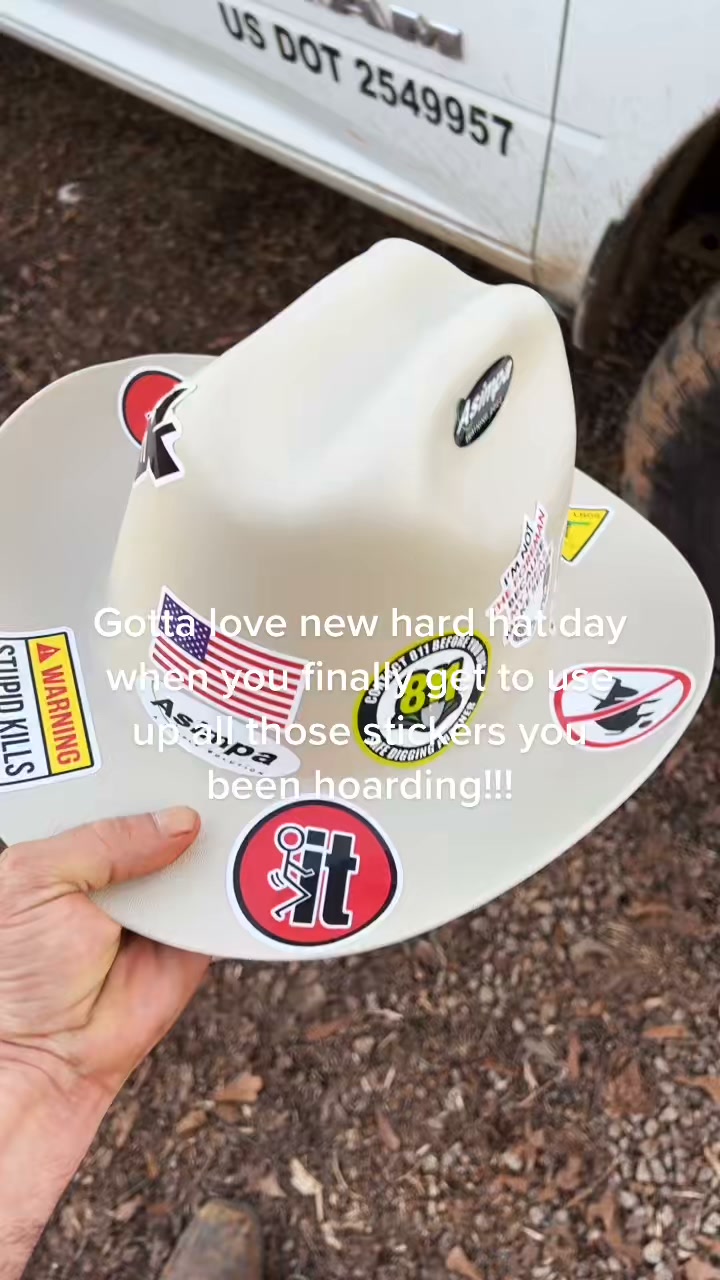 Work Hard. Stay Western. Cowboy Hard Hat