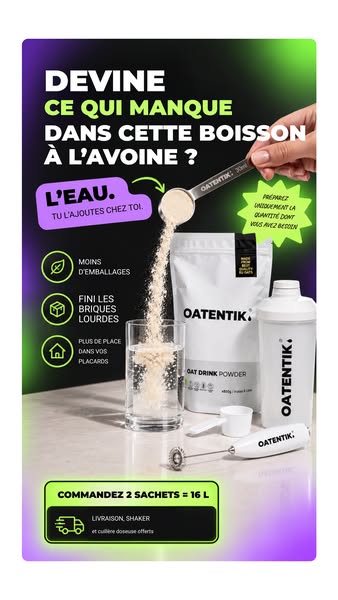 2 sachets, livraison GRATUITE
