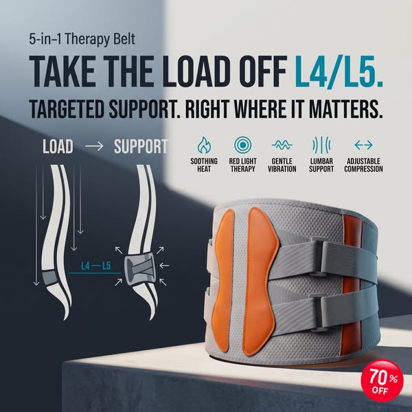 Up to 70% Off • L4/L5 Pain Slowing You Down?