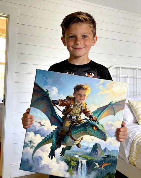 One Photo, One Epic Portrait