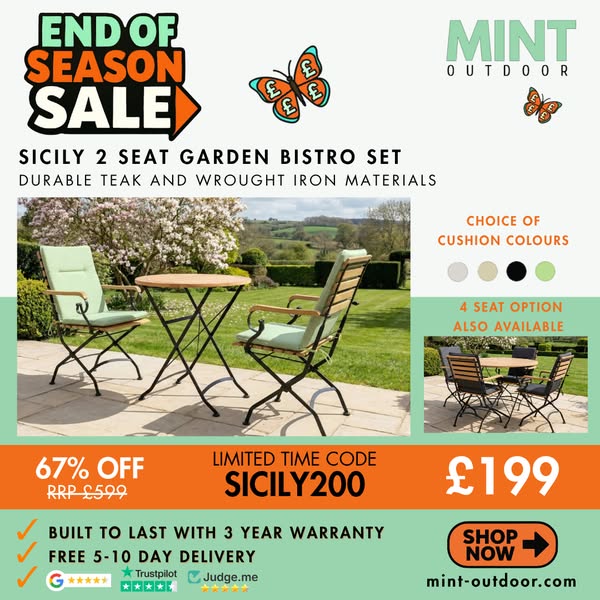 Now Just £199. Use SICILY200 For An Extra £200 Off
