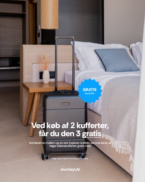 Få din gratis kabinekuffert (værdi: 899 kr)