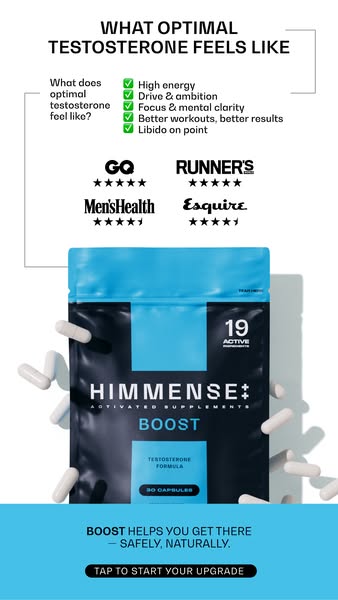 Built for men over 30.