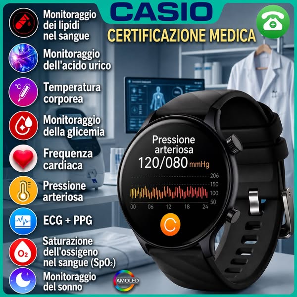 Monitora Glicemia e Pressione dal Polso: Senza Aghi, Massima Precisione