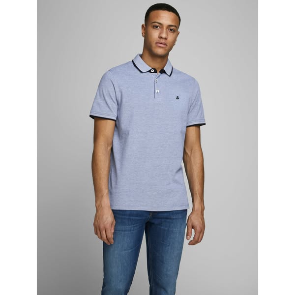 JJEPAULOS Polo Shirt - Bright Cobalt