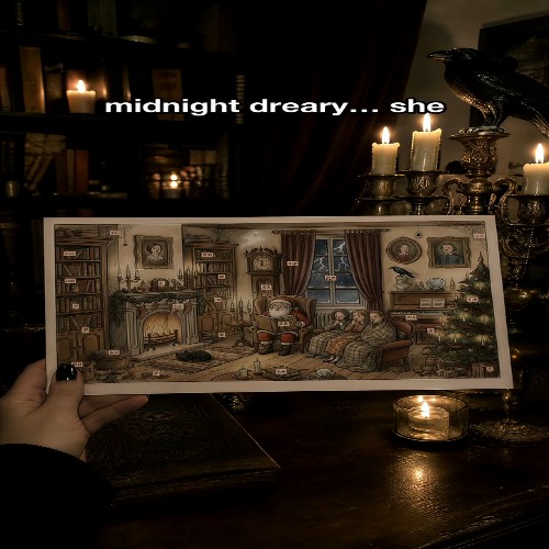 A Gothic Christmas – Ghost Story Advent Calendar Card