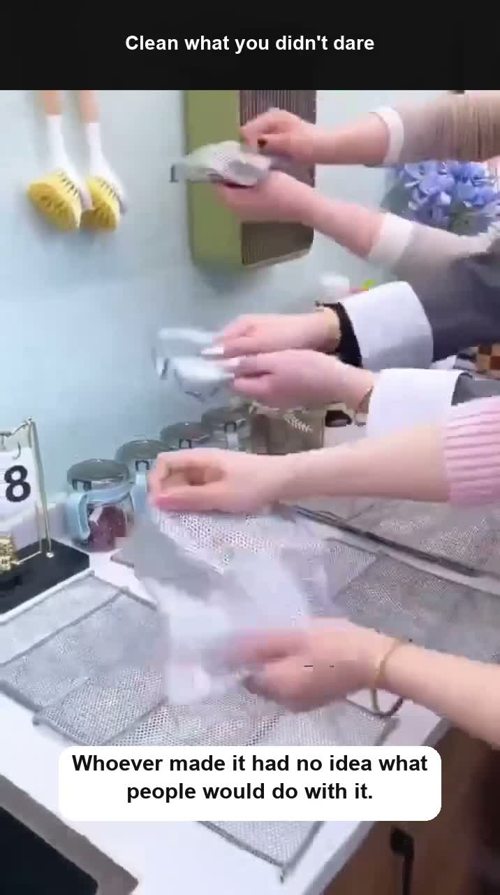 Your kitchen spotless, without a single scratch