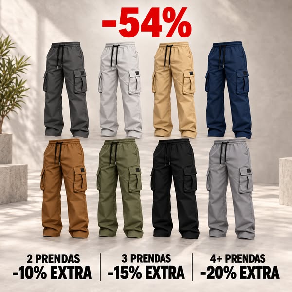 54 % | Cargo para el día a día